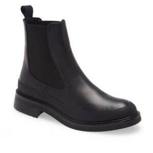Frame Denim Black Ankle Boots